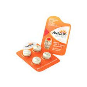 Anador 500mg Comprimido - Blíster com 4 Comprimidos