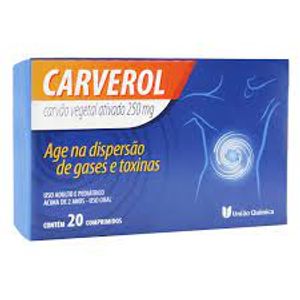 Carverol 250MG Comprimido   Caixa com 20 Comprimidos