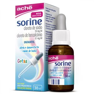 Sorine Baby 0.5MG/ML Solução nasal - 1 Frasco com 30 mL