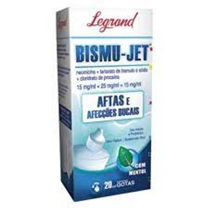 Bismu-Jet 25MG/ML + 15MG/ML + 25MG/ML Suspensão oral - Frasco com 20 mL