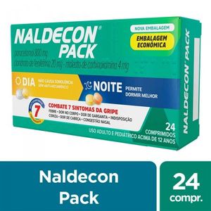 Naldecon Pack 4 + 400 + 1200mg - 24 Comprimidos