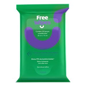 Freewipes Lencos Antissepticos C/20