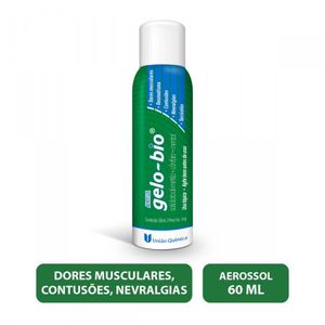 Gelo-Bio 0.0333ML/ML + 0.0083G/ML + 0.0333ML/ML Aerosol - Tubo com 60 mL