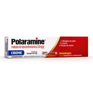 Polaramine 10MG/G Creme dermatológico - Bisnaga com 30 g