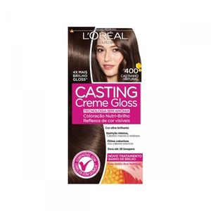 Tintura Casting Creme Gloss Loreal Nº 400 Castanho Natural