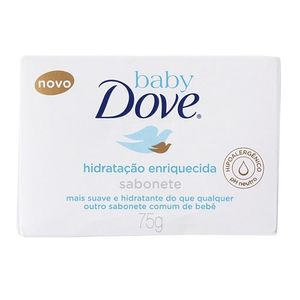 Sabonete Baby Dove Hidratacao Enriquecida Refil, Liquido, barra, com 75g