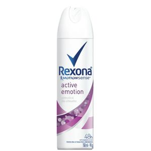 Desodorante Feminino Rexona Motionsense Active Emotion aerosol, 1 unidade com 150mL