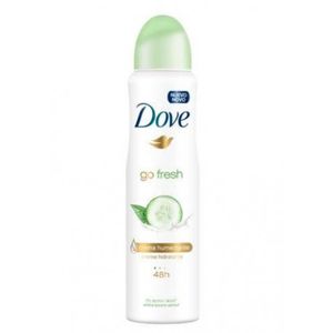 Desodorante Dove Go Fresh aerosol, 150mL