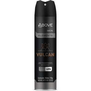 Desodorante Above Elements Vulcan Aco 150Ml/90G