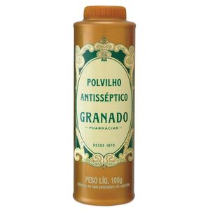 Polvilho Antisséptico 11.735g + 0.352g + 3g + 17.602g Pó tópico   Frasco com 100 g