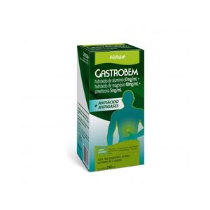 Gastrobem 37mg/mL + 40mg/mL + 5mg/mL Suspensão oral - Frasco com 240mL