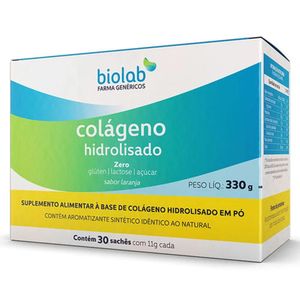 Colágeno Hidrolisado 30 Sachês com 11G