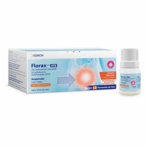 Florax 50MILHÕES/ML Suspensão oral - 10 Flaconetes com 5 mL