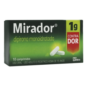 Mirador 1G Comprimido - Caixa com 10 Comprimidos