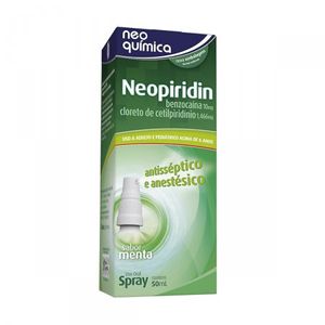 Neopiridin 4MG/ML + 0.5MG/ML Solução oral (spray) - Frasco com 50 mL