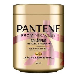 Máscara Hidratante Pantene Colágeno Hidrata & Resgata com 550ml