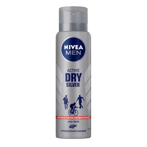 Desodorante Masculino Nivea Men Protect Silver Aerosol Com 150Ml