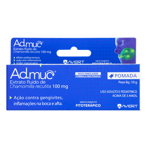 Ad-Muc 100mg Pomada com 10g