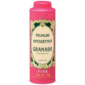 Polvilho Antisséptico Pink 11.735g + 0.352g + 3g + 17.602g Pó de Uso Tópico - Frasco com 100 g