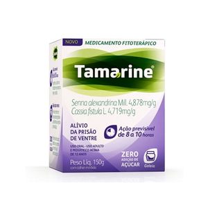 Tamarine 4.878mg + 4.719mg Geleia Oral Sabor Ameixa - Frasco com 150 g