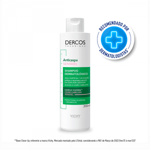 Dercos Sensível Shampoo Anticaspa 200mL