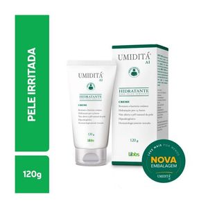 Creme Hidratante Corporal Umiditá AI para Pele Sensível com 120g