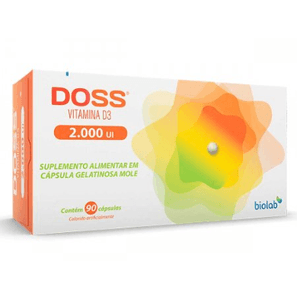 Doss 2000UI 90 Cápsulas