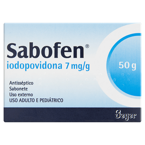 Sabofen 7mg/g Sabonete - Caixa com 50 g