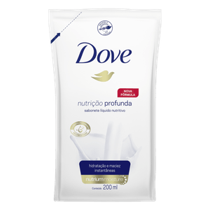 Sabonete Dove Nutricao Profunda Refil Liquido 200ml