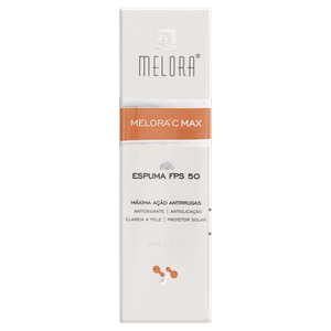 Melora C Max Espuma Facial FPS50 45mL