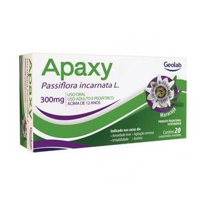 Apaxy 300mg Comprimido Revestido - Caixa com 20 Comprimidos