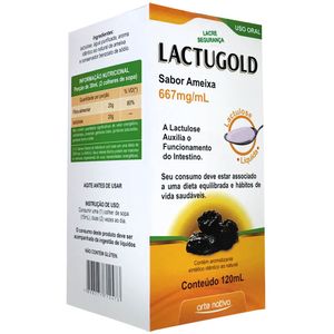 Lactugold 667mg/Ml Sabor Ameixa 120mL