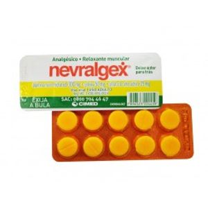 Nevralgex 50mg + 300mg + 35mg Comprimido - Blíster com 10 Comprimidos