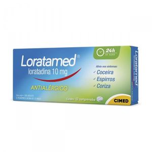 Loratamed 10mg   12 Comprimidos Simples