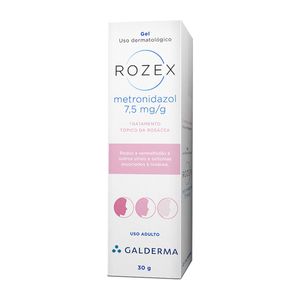 Rozex 7.5MG/G Gel dermatológico - Bisnaga com 30 g