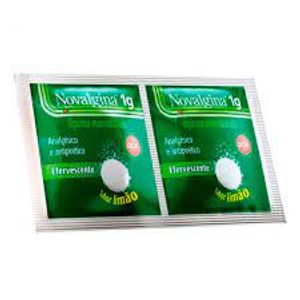 Novalgina 1g - Envelope com 2 Comprimidos Efervecentes