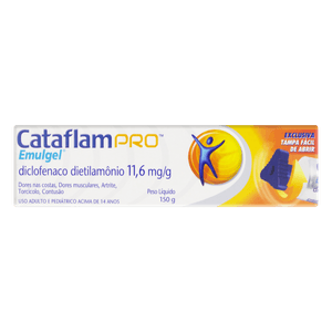 Cataflampro Emulgel 11.6MG/G Gel - Tubo com 150 g