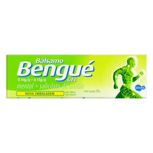 Balsamo Bengue 0.1G/G + 0.15G/G Gel dermatológico - Bisnaga com 20 g