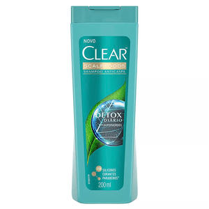 Clear Detox Diáro Shampoo Anticaspa 200mL