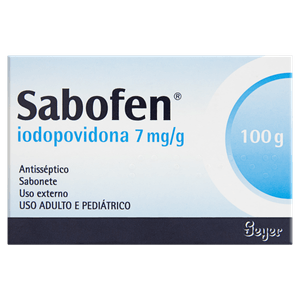 Sabofen 7MG/G Sabonete - Caixa com 100 g