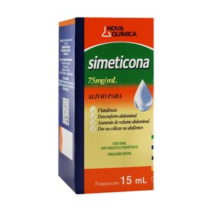 Simeticona 75MG/ML Emulsão oral (gotas)