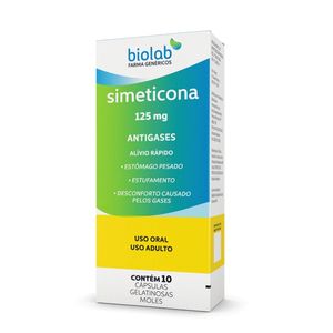 Simeticona (Ns) 125mg Cx 10 Cap