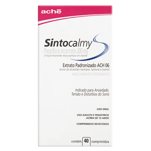 Sintocalmy 300MG Comprimido revestido - Caixa com 40 Comprimidos