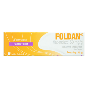 Foldan 50MG/G Pomada dermatológica - Bisnaga com 45 g