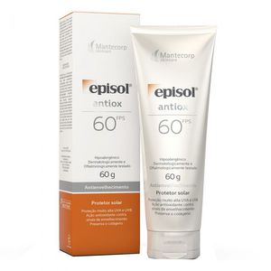 Protetor Solar Facial FPS60 Episol Antiox Antienvelhecimento 60G