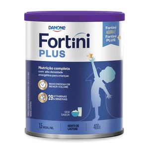 Fortini Plus Zero Lactose sem Sabor Lata 400G