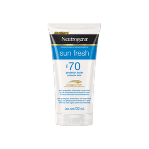 Protetor Solar FPS70 Neutrogena Sun Fresh 120mL