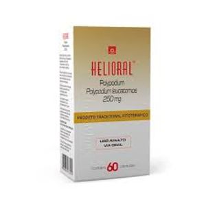 Helioral 250mg 60 Cápsulas Duras