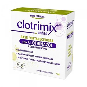 Clotrimix com Clotrimazol Base Fortalecedora de Unhas 7mL