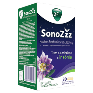 Sonozzz 857mg Comprimido Revestido   Caixa com 30 Comprimidos